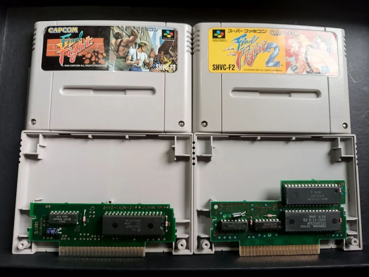 Final Fight 1 e 2 original Super Famicom  - Foto 4