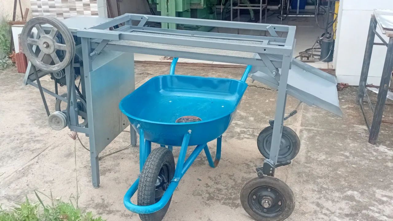 Peneira elétrica para areia de construção 64573823124866121