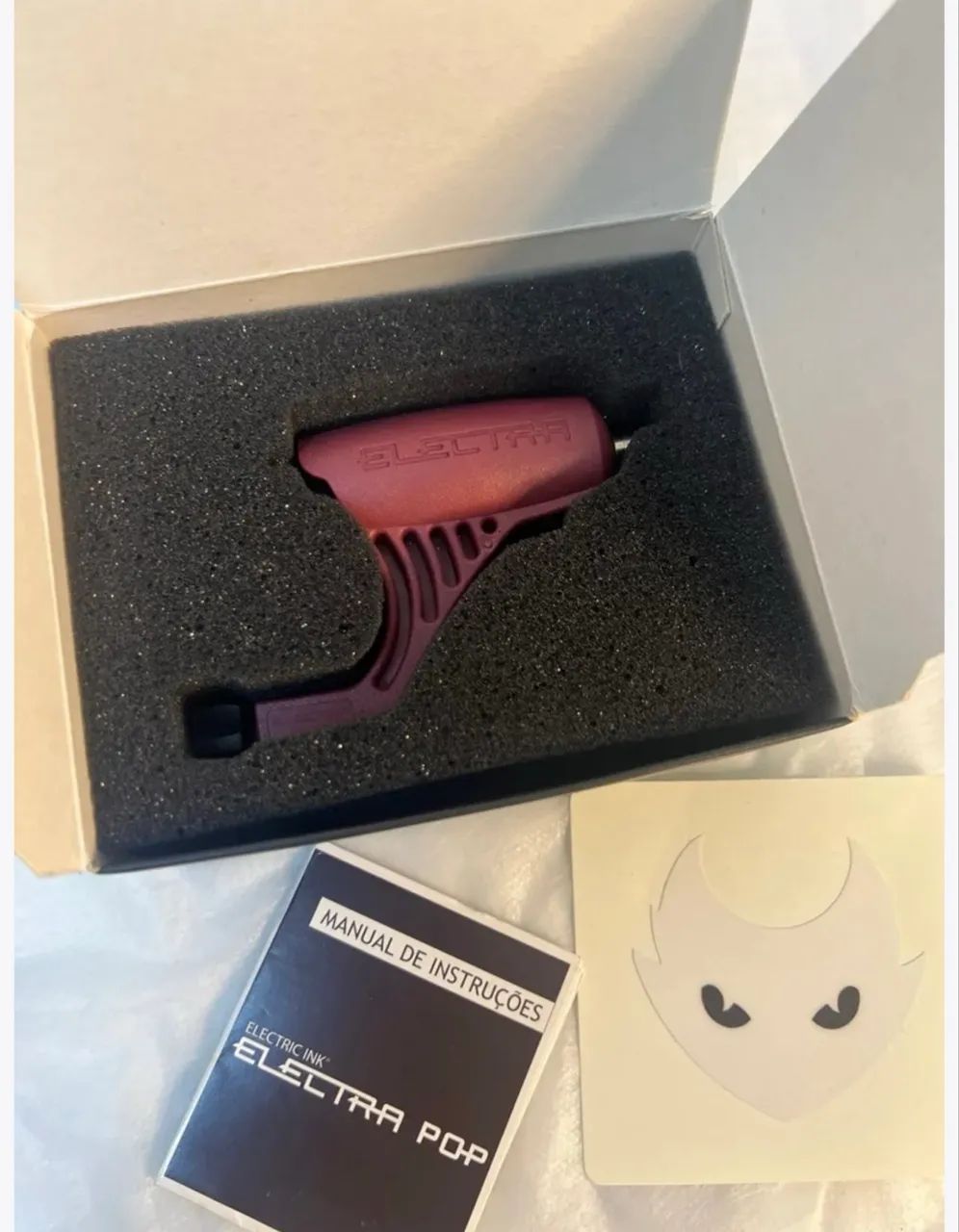 Máquina de tatuagem Electra pop Electric Ink impecável 
