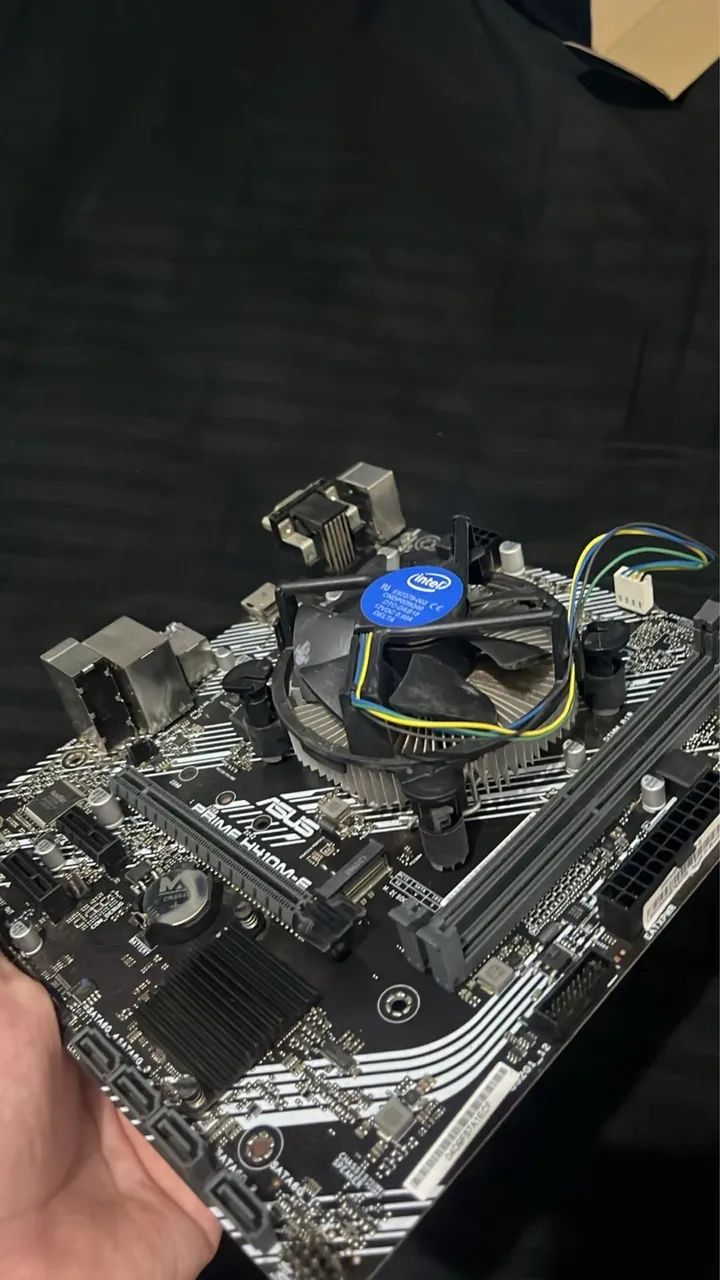 Kit Asus H410M-E + Intel i3 10th - Foto 2