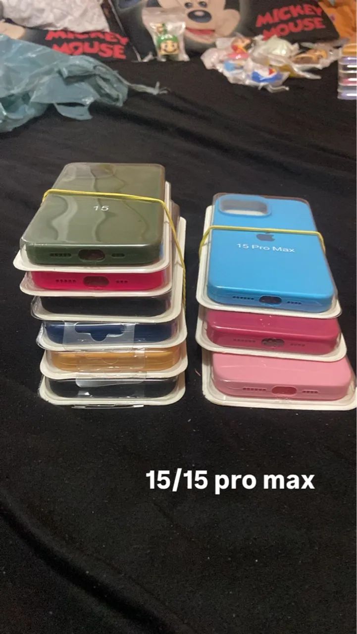 Capas de Silicone para iphone 11 ao 15- Diversas Cores - Foto 5