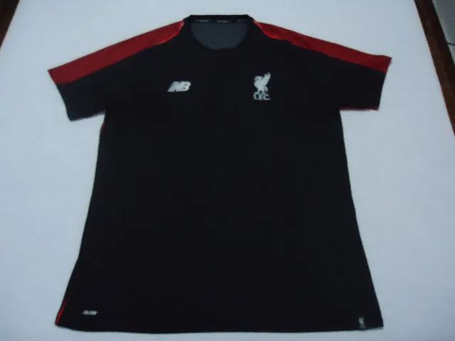 new balance - camisa do liverpool treino - tam xl - excelente estado - original