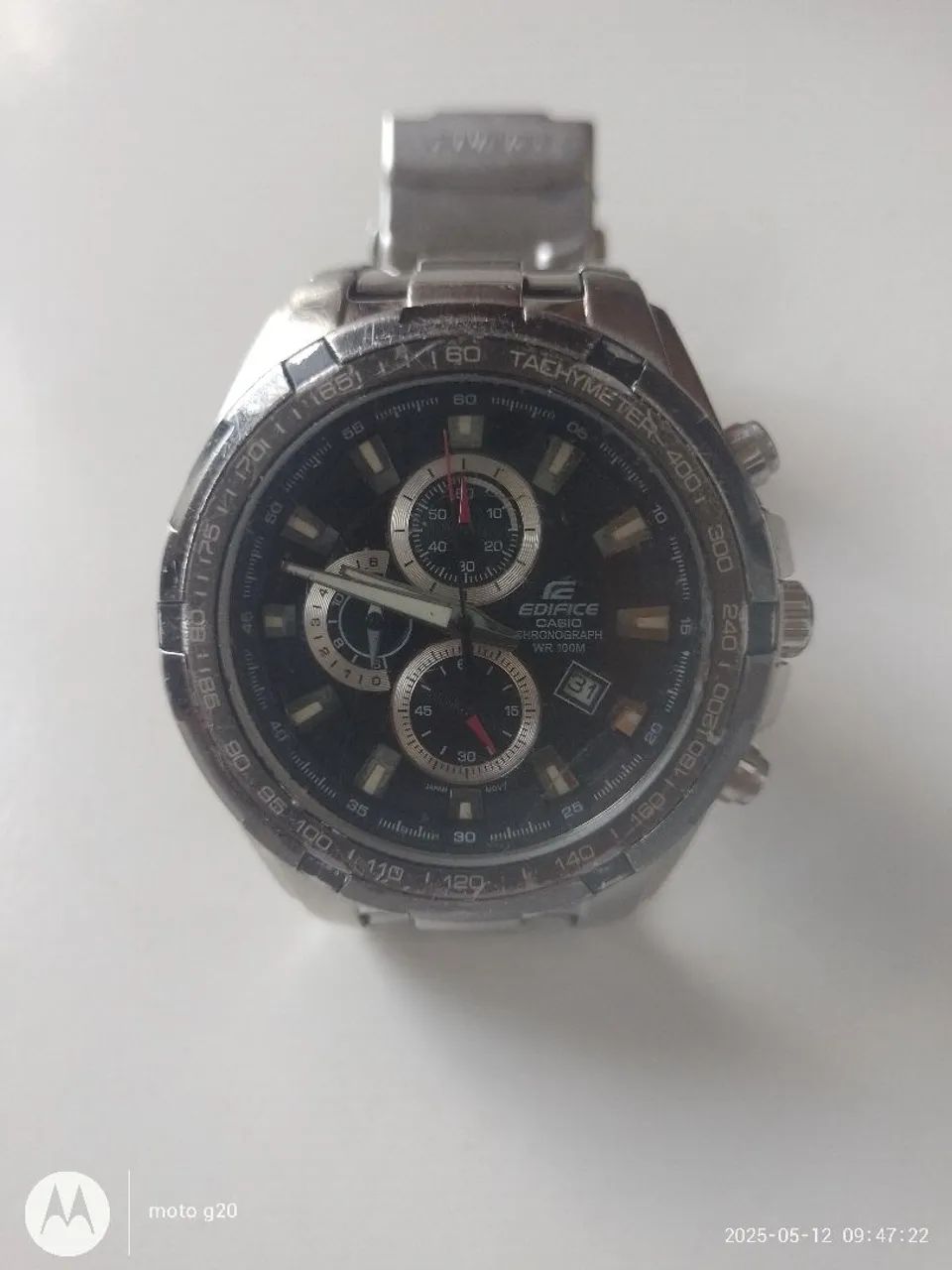 Relógio Casio Edifice Cronógrafo Masculino - Foto 2