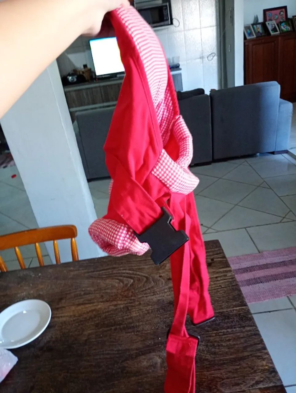 Carrinho Moisés + andador + kit berço+ mantinhas e brinquedos+ canguru tudo por 500$  - Foto 5