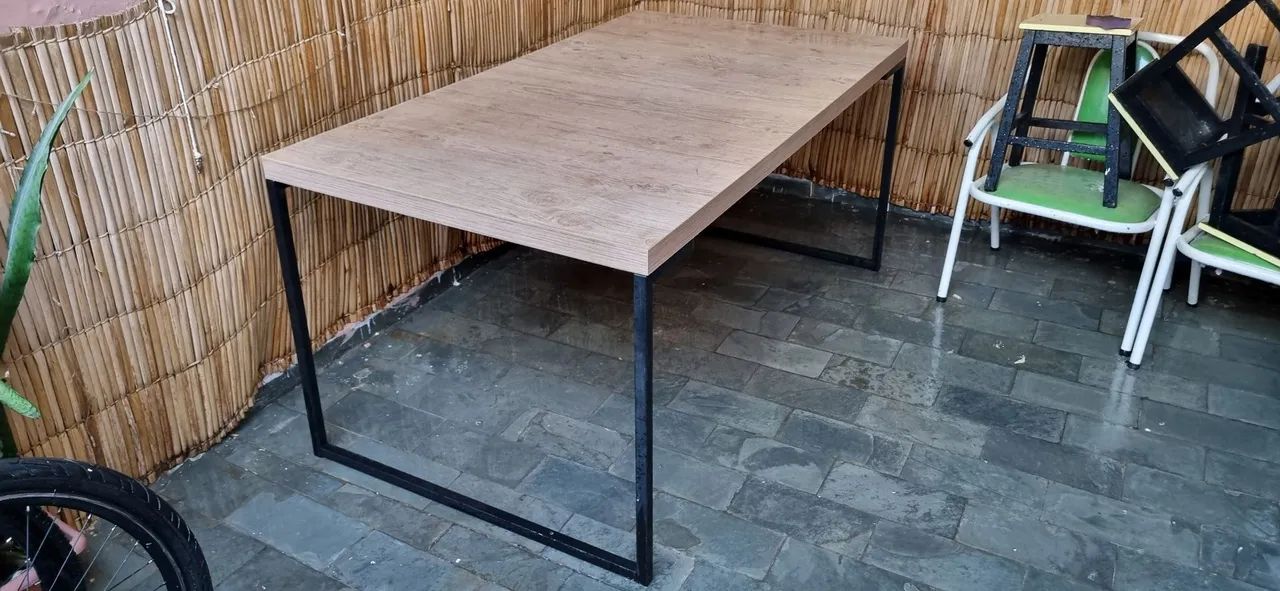 Mesa de jantar, estilo industrial marca ETNA - Foto 5