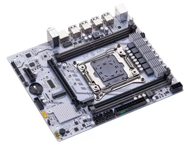 X99 Lga2011-3 Xeon E5 2630 V4 C612chip Nvme M.2 - Foto 4