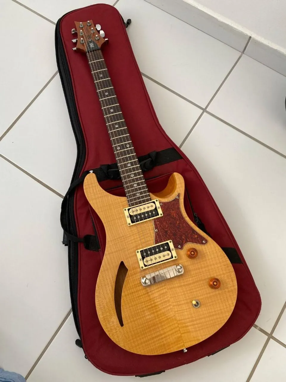 Guitarra PRS SE Custom Semi-Hollow