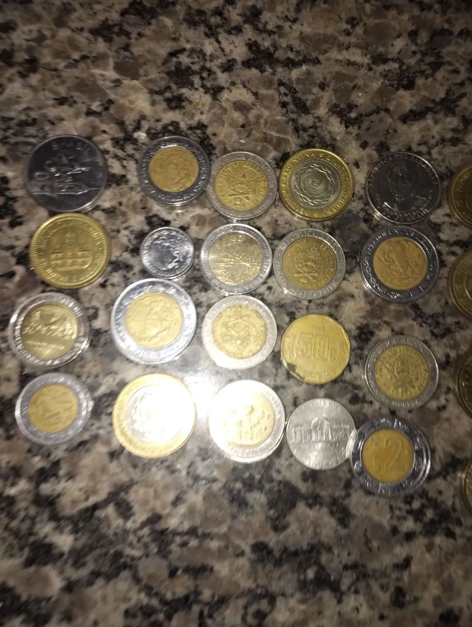 Moedas antigas Uruguai e Brasil - Foto 2