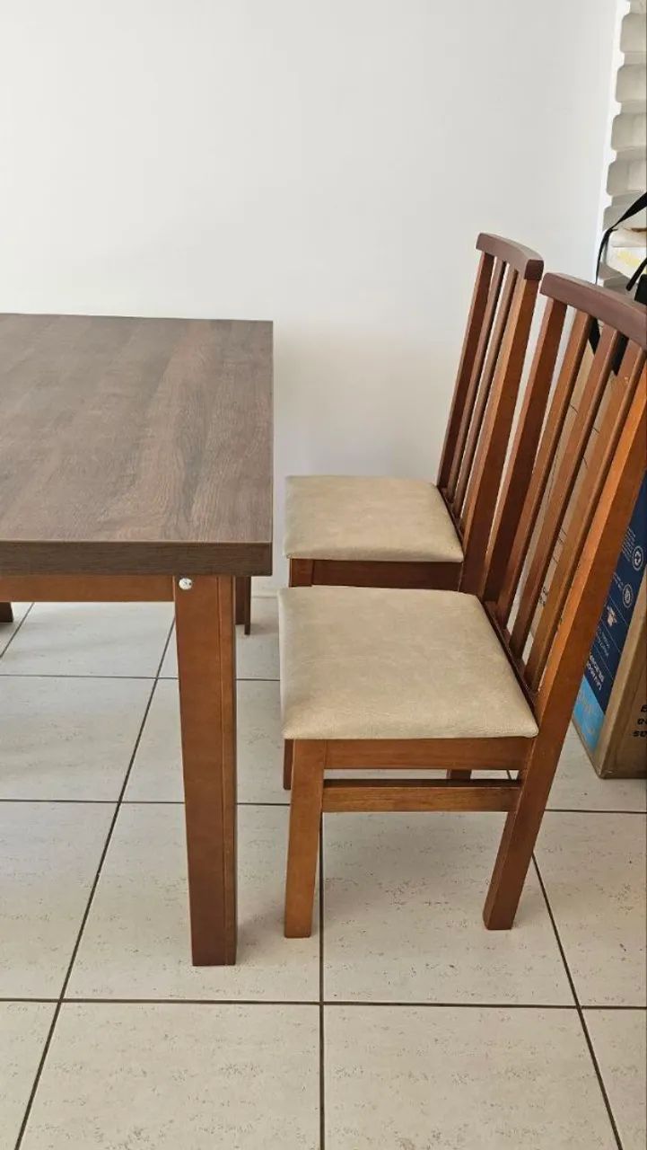 Mesa de Jantar 4 Cadeiras - Foto 4