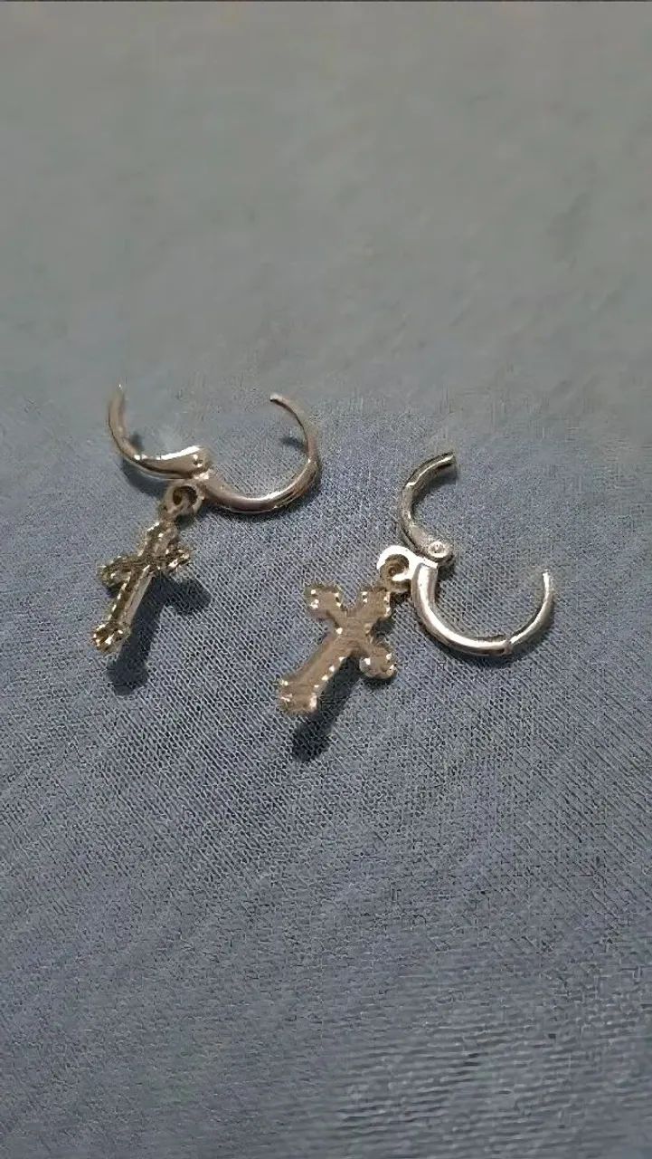 Brinco semijoia Prata 925 - Foto 3