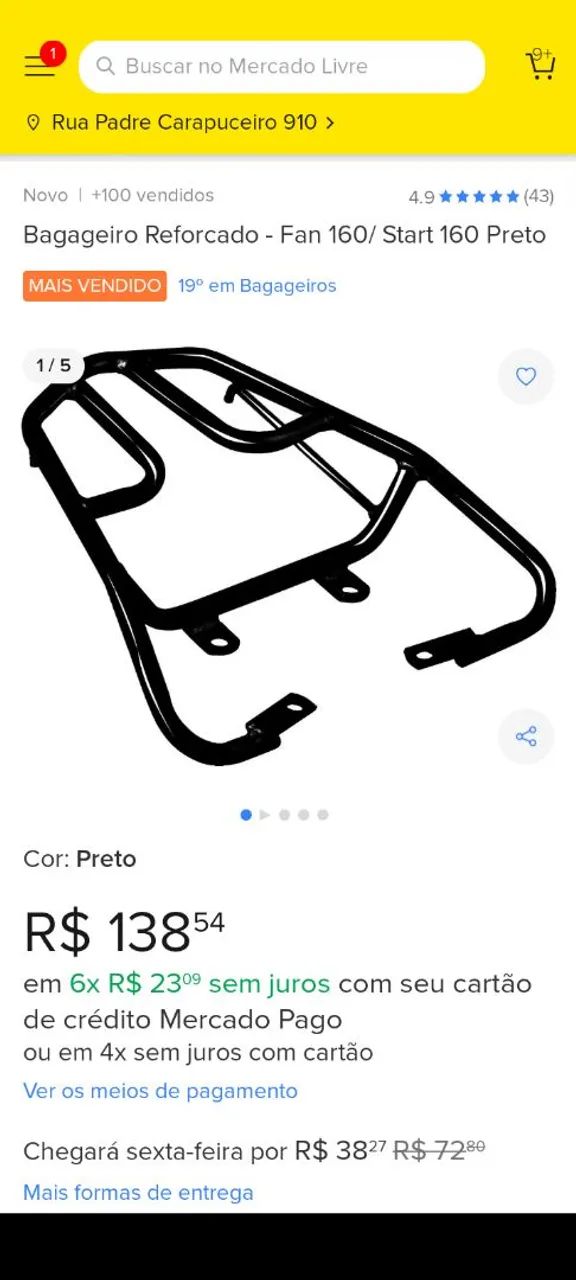 Bagageiro para Honda titã  - Foto 3