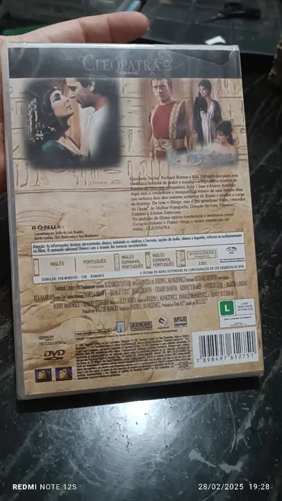 DVD Cleopatra - Lacrado c/ Elizabeth Taylor - Foto 2