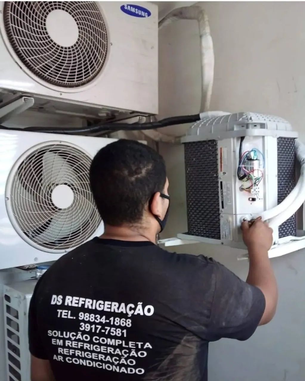 Limpeza de ar condicionado  e Instalação de ar condicionado