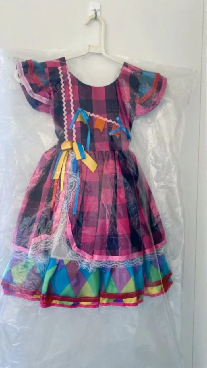 Vestido Festa Junina Infantil - Foto 3