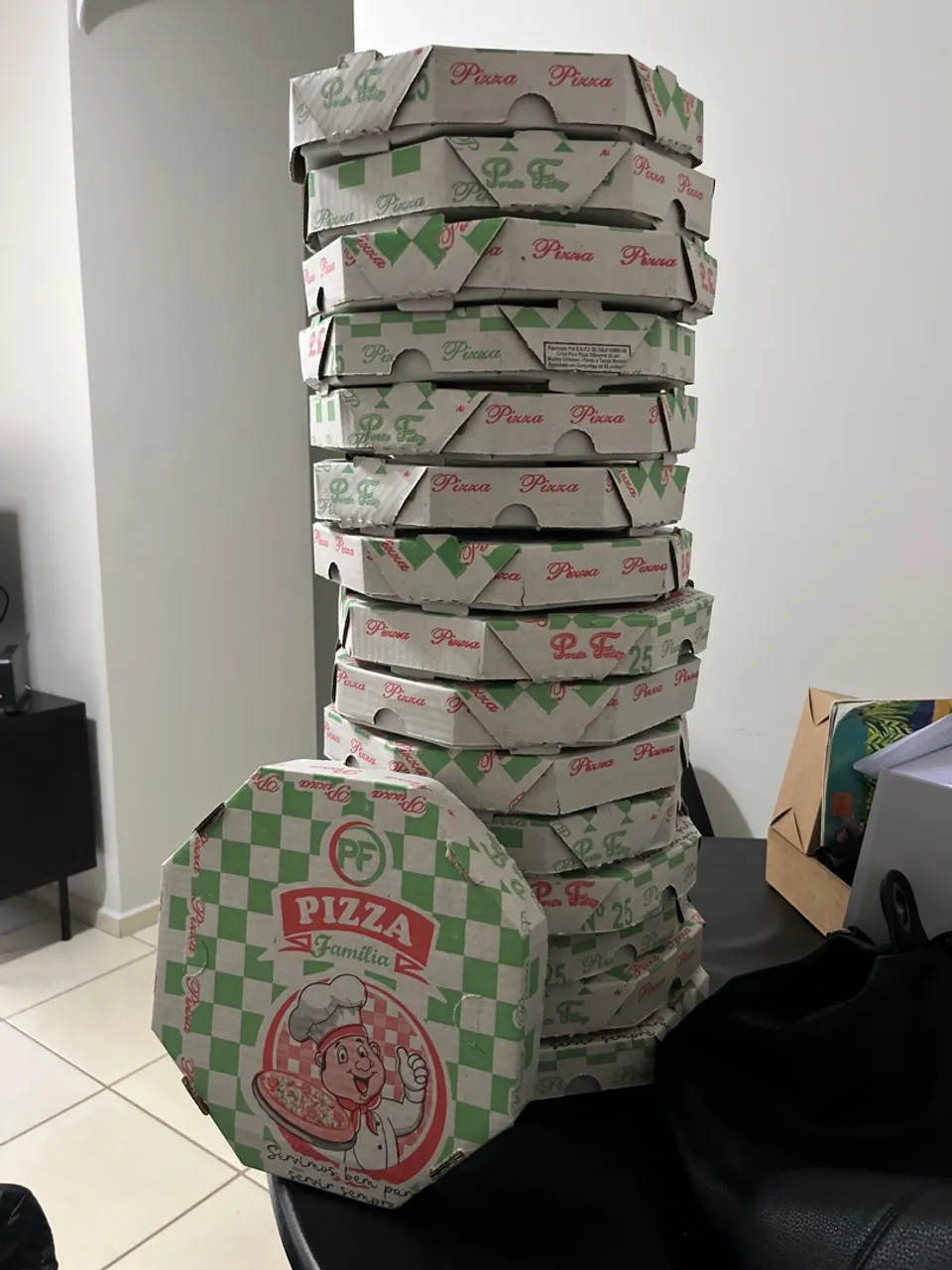 Caixas de Pizza para Restaurante - Grande Quantidade