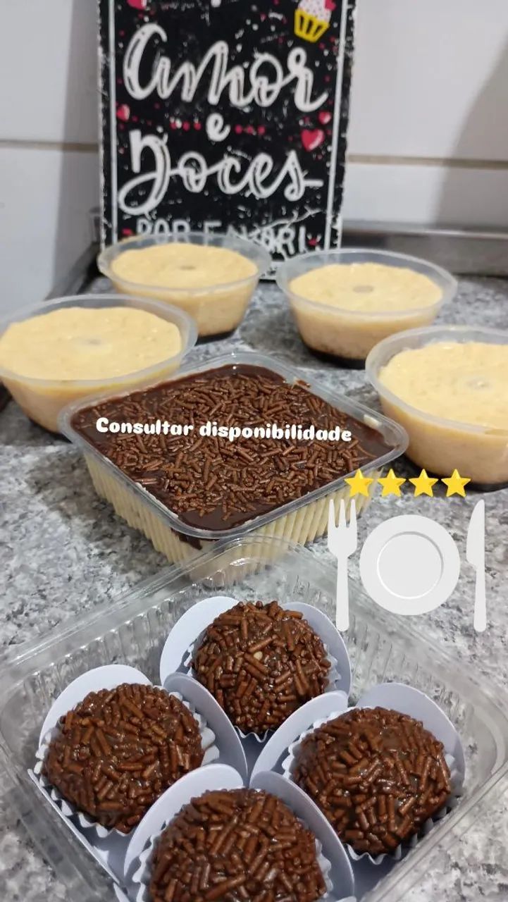 Doces e sobremesas 