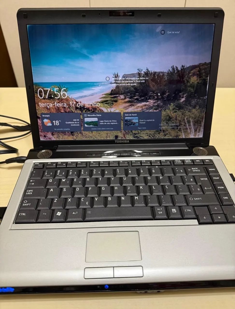 Notebook Toshiba Satellite M205-S3207