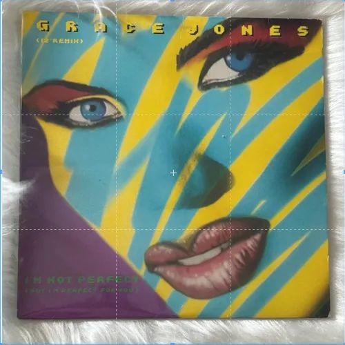 VINIL SINGLE 12'' GRACE JONES - I'M NOT PERFECT (BUT I'M PERFECT FOR YOU) IMPORTADO
