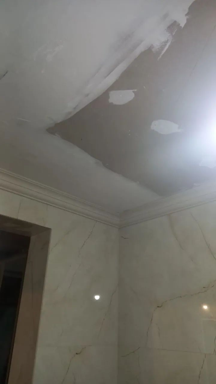 Teto com detalhe em gesso