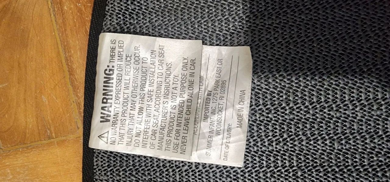 Protetor de assento de carro para bebê conforto  - Foto 5
