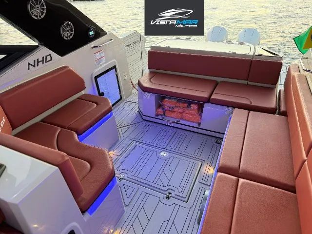 Lancha NHD 31.5 com parelha Mercury 225hp 4T - Zero milhas (Pronta Entrega) - Foto 10