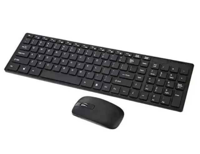 Wireless Keyboard with Wireless Mouse Kb-520 Black64352267210626121