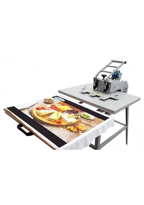  Prensa Térmica Profissional 85x65 de Gaveta - Bandeja Deslizante ? Prensa Térmica Profis - Foto 2