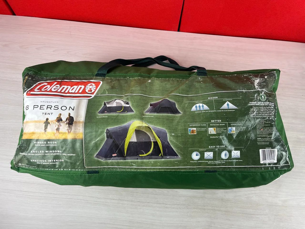 Barraca Coleman para 6 pessoas 4x2,10 metros - Foto 3