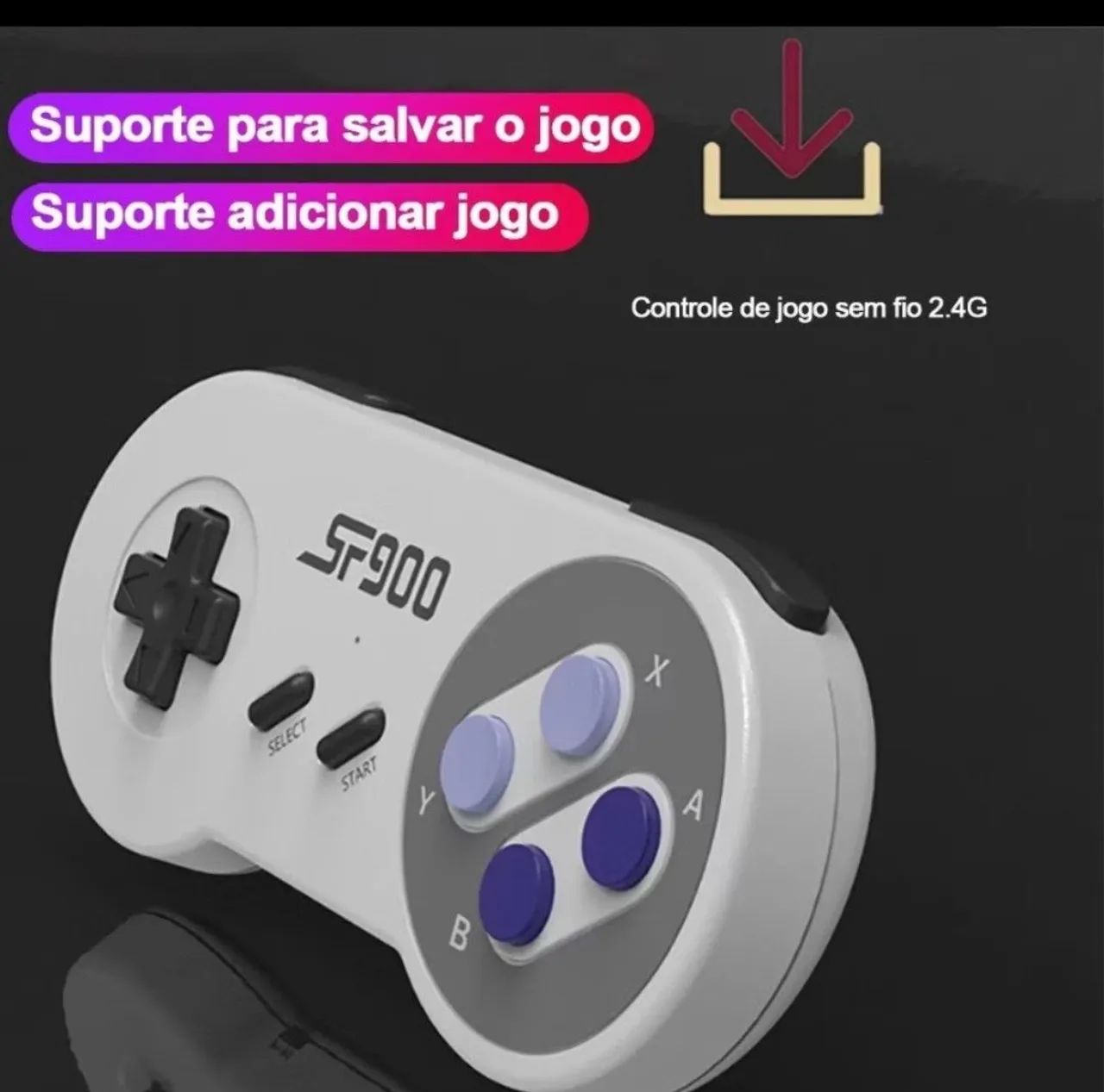 Variedades  e game stick  - Foto 2