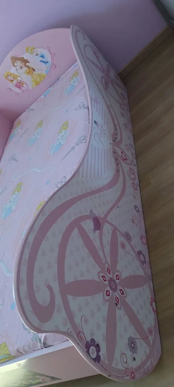 Cama de solteiro Princesas  - Foto 3