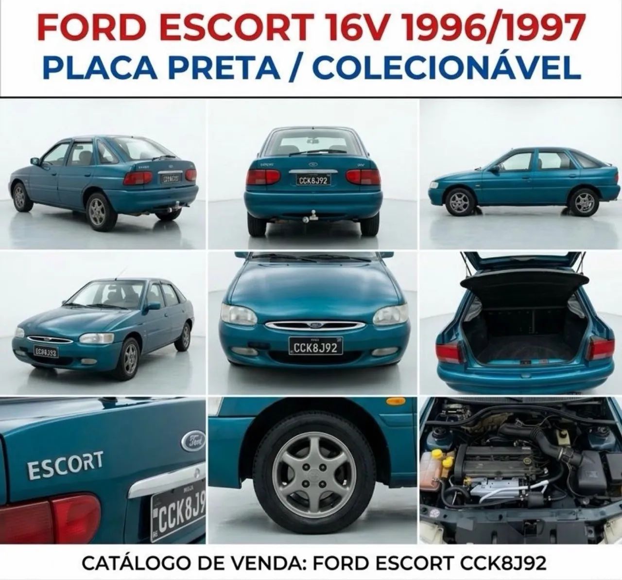 Ford Escort GLX 1.8i 16V 4P 1997