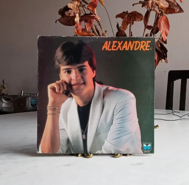 raro lp vinil - alexandre - distante da saudade (1989) - Foto 2