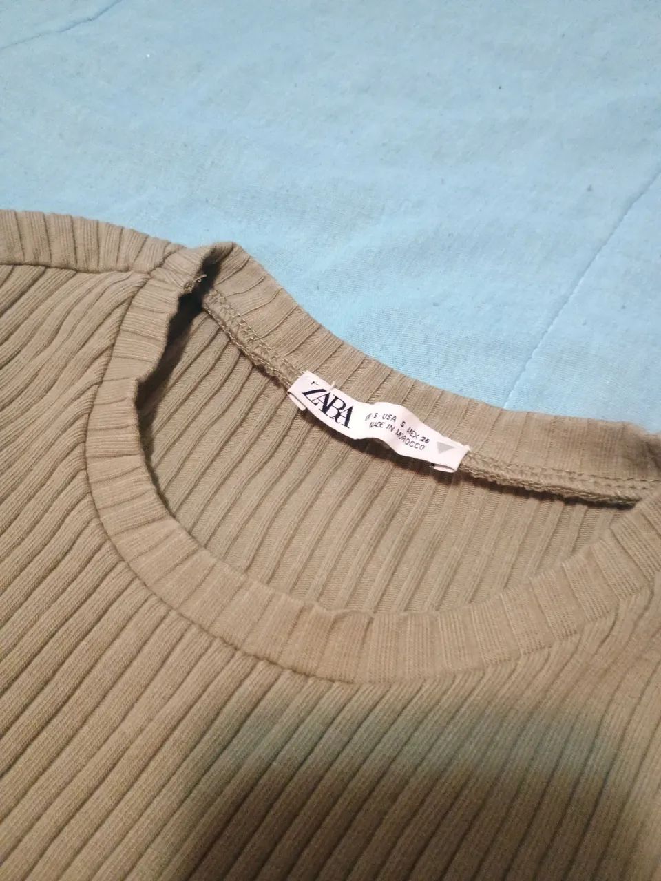 Blusinha Zara (P) original usada  - Foto 2