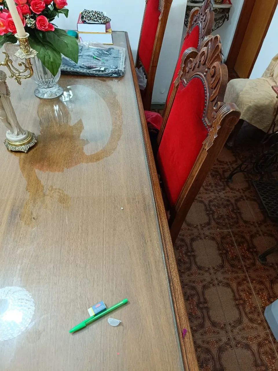 Mesa de jantar com 6 cadeiras  - Foto 2