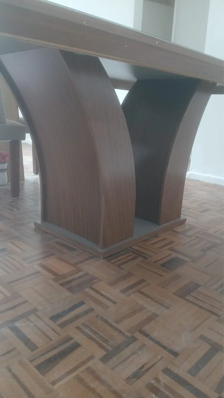Mesa seis lugares com cadeiras - Foto 5