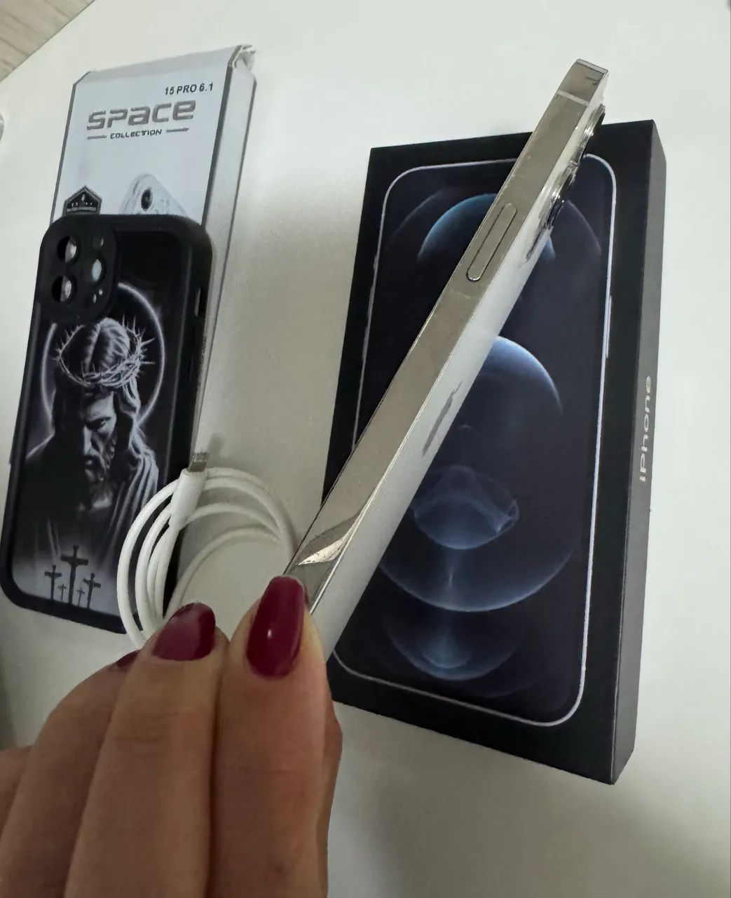 iPhone 12 Pro Max 128GB Branco Original + Caixa - Foto 4