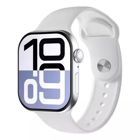 Smartwatch S10 Pro Série 10 Branco com 2 Pulseiras