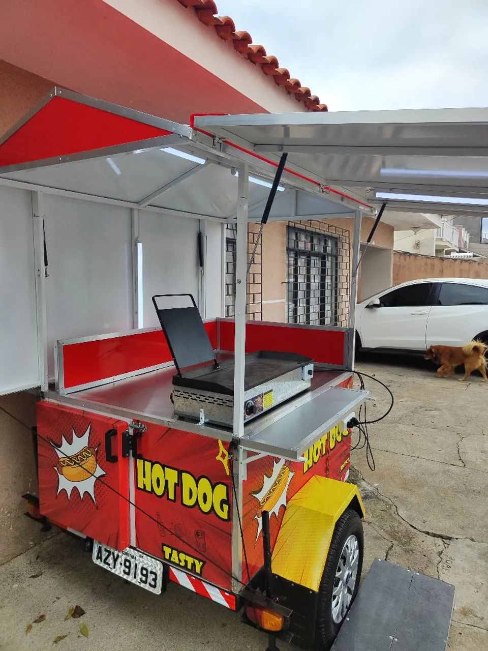 Carretinha para cachorro quente  - Foto 3