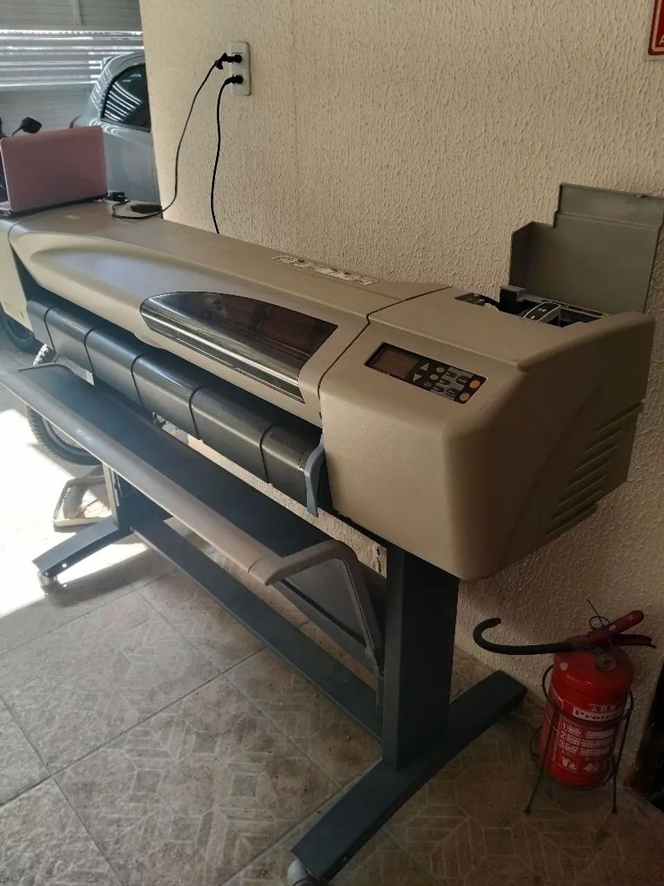 Plotter Hp 500 monocromática. - Foto 5