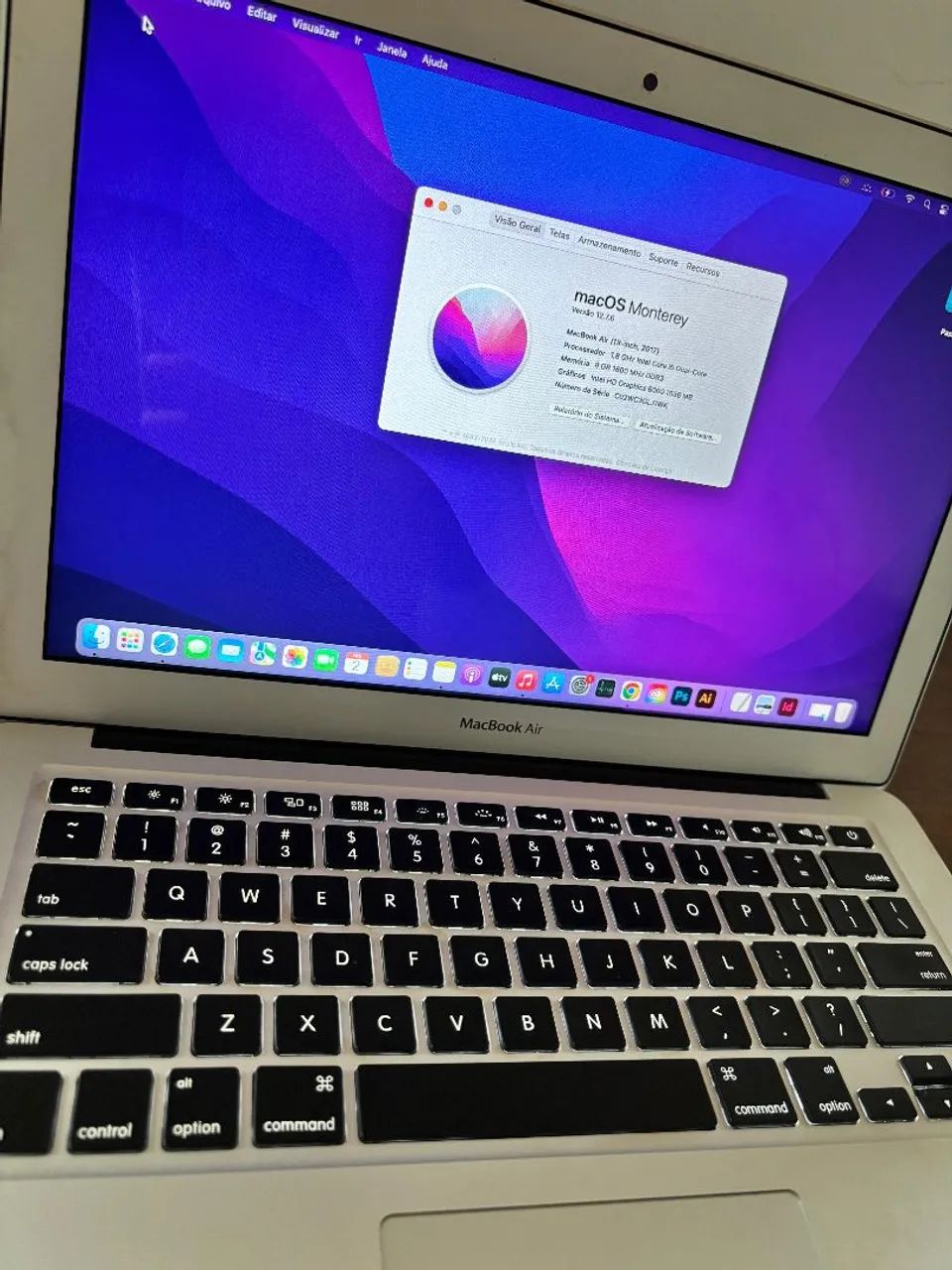 MacBook Air 13? 2017 i5 8GB SSD Caixa Original - Notebooks - Nova