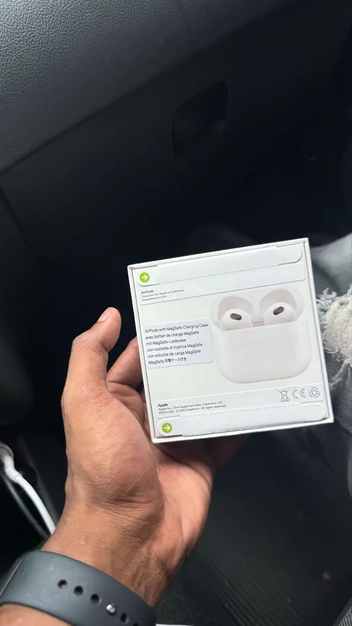 APPLE AIRPODS 3 NOVO LACRADO! - Fones de Ouvido - Santa Efigênia