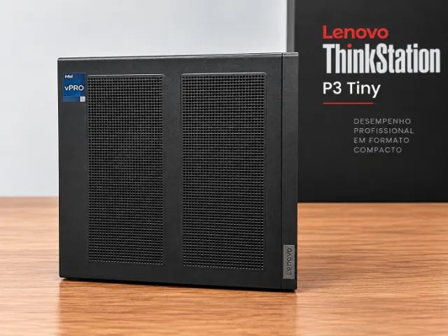 LENOVO THINKSTATION P3 TINY WORKSTATION I7 13TH 32GB DDR5 GPU 8GB - Foto 3