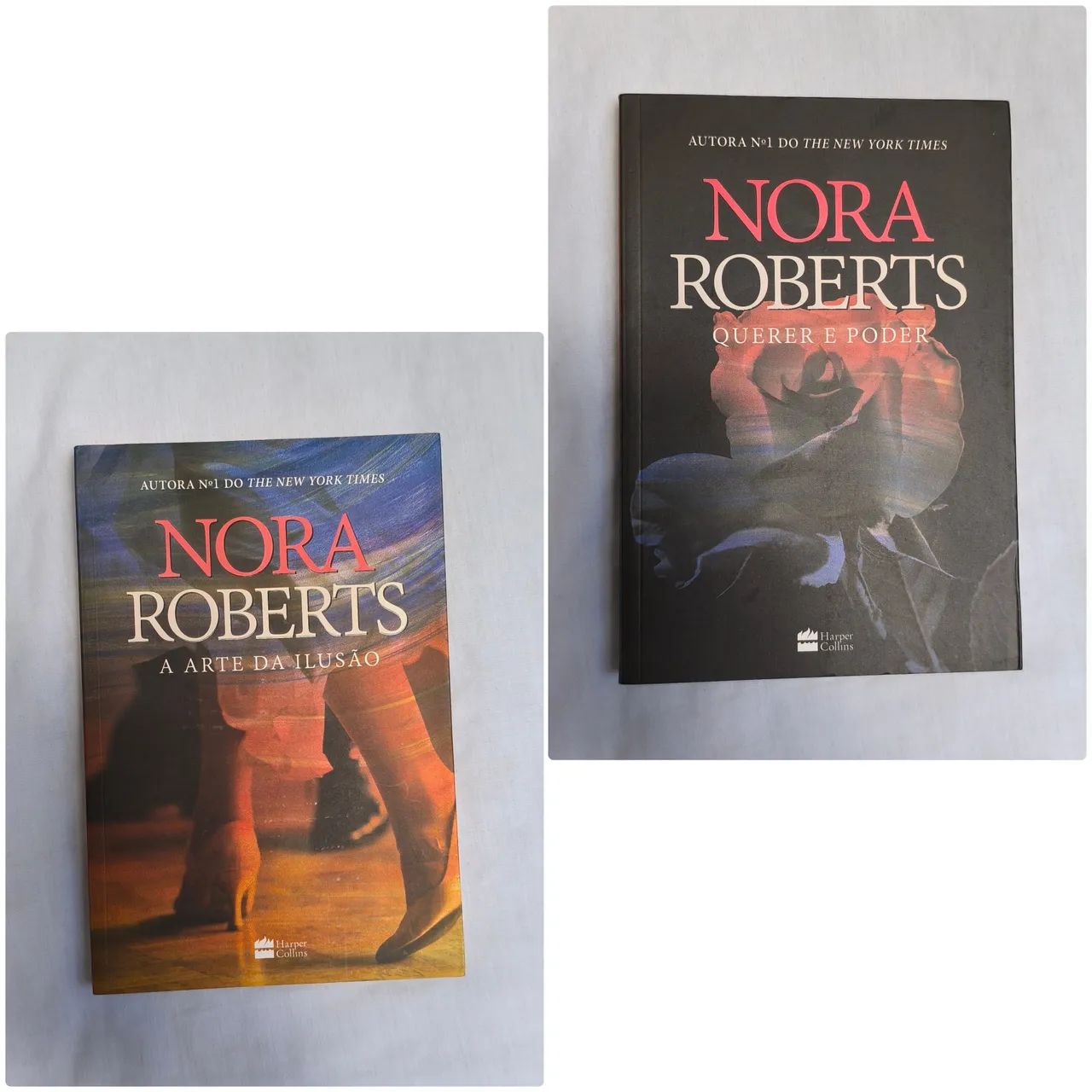A Arte da Ilusão e Querer e Poder (2 Livros) Nora Roberts 