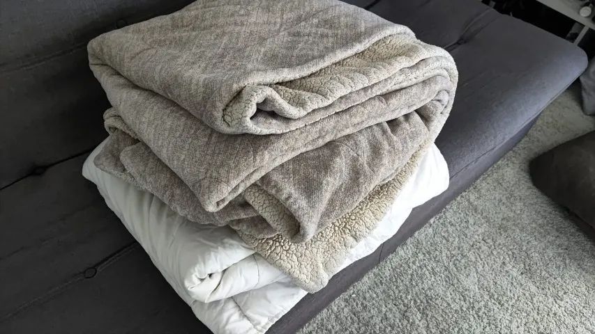 Conjunto Cobertor e Edredon casal