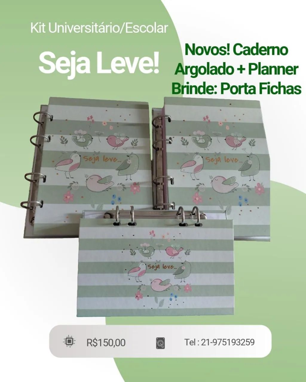 Kit Escolar ou Faculdade