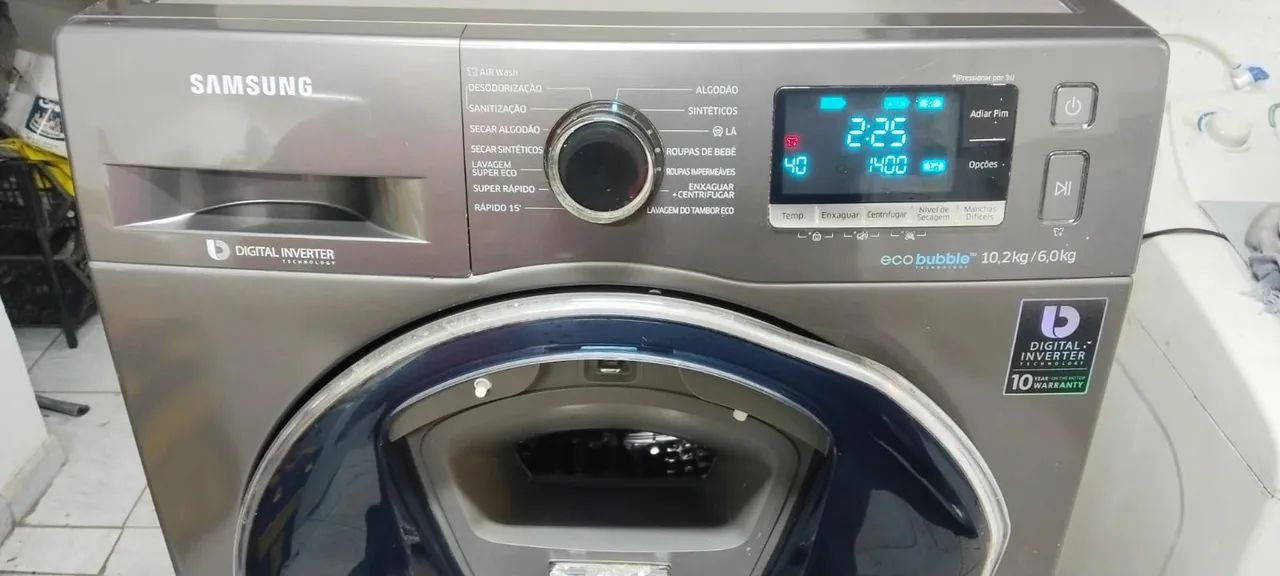 Lava e seca Samsung 10,2kg 110v