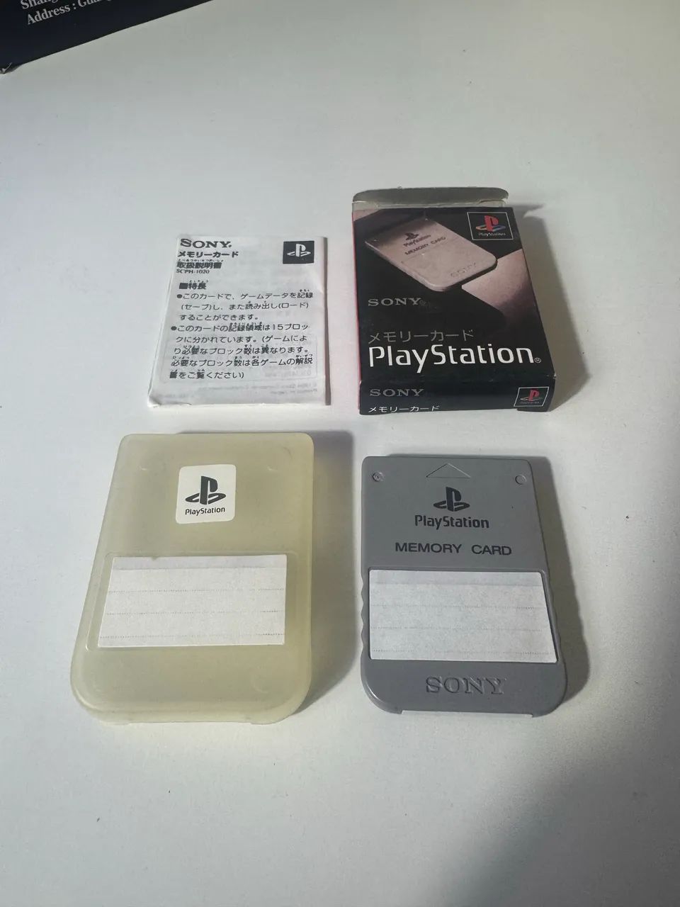 Memory card Ps1 original SCPH-1020