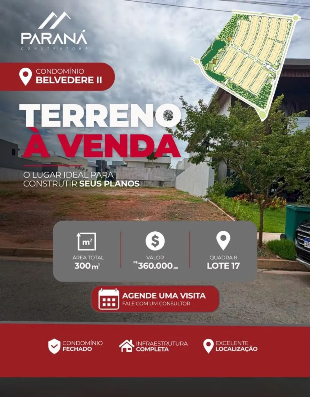 Terreno condomínio belvedere 2