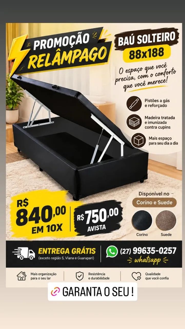 Baú Solteiro 