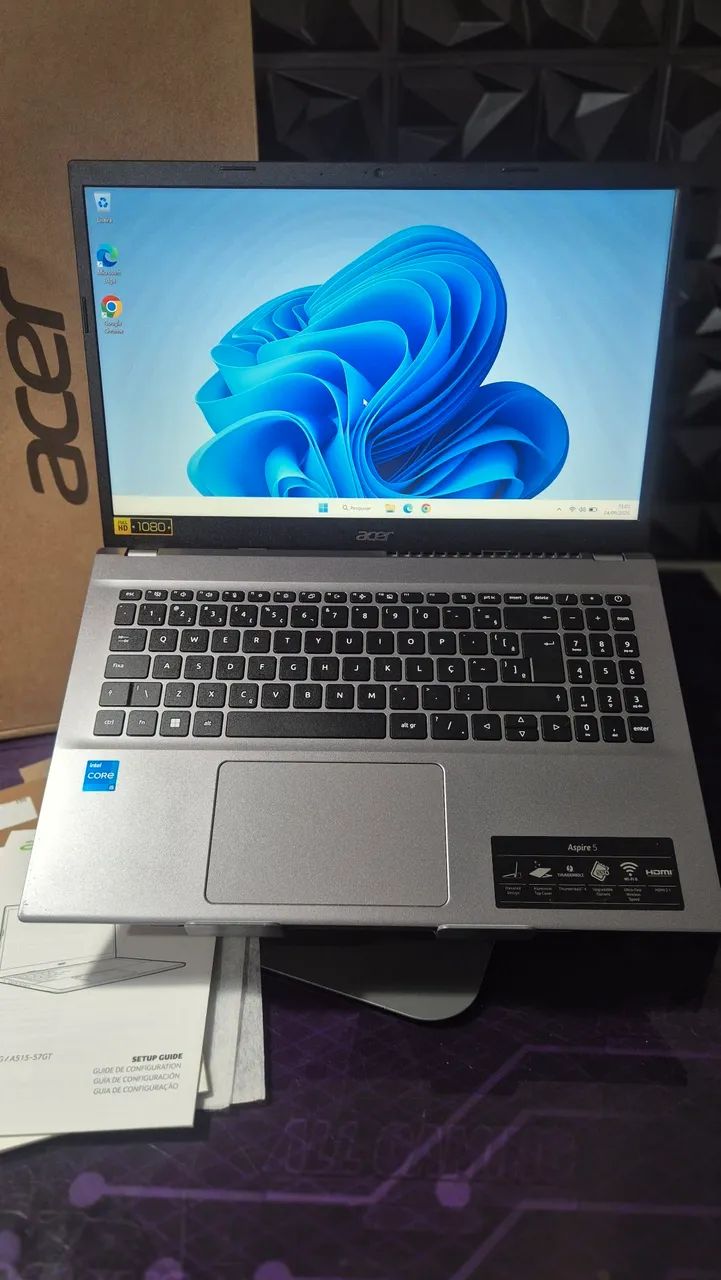  Notebook Acer Aspire 5 A515-57 ? Core i5 12ª Geração - Foto 2